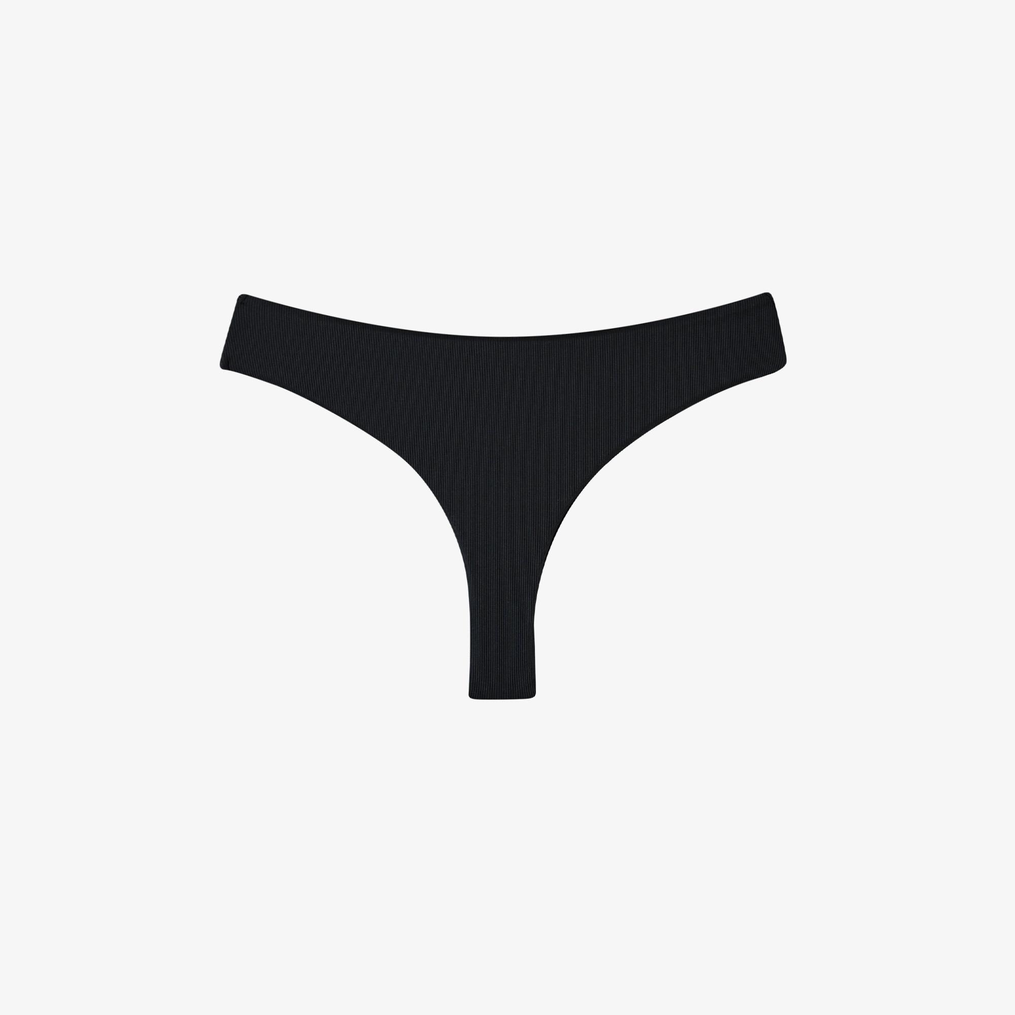 Only Onlselia Yüksek Belli Brazilian Kadın Siyah Bikini Altı