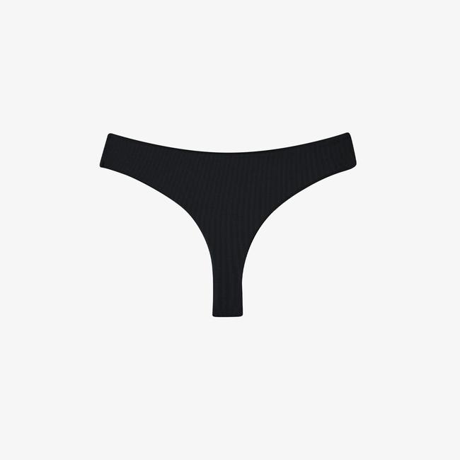  Only Onlselia Yüksek Belli Brazilian Kadın Siyah Bikini Altı