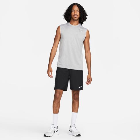  Nike Dri-Fit Sl Reset Erkek Gri Kolsuz T-Shirt