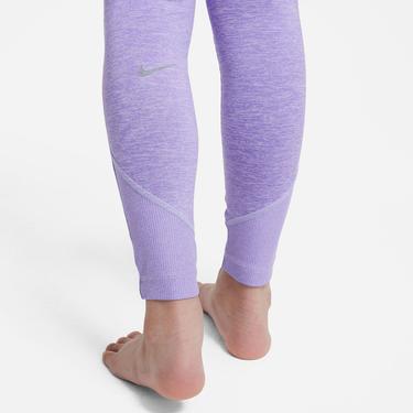  Nike Yoga Dri-Fit Legging Çocuk Mor Tayt