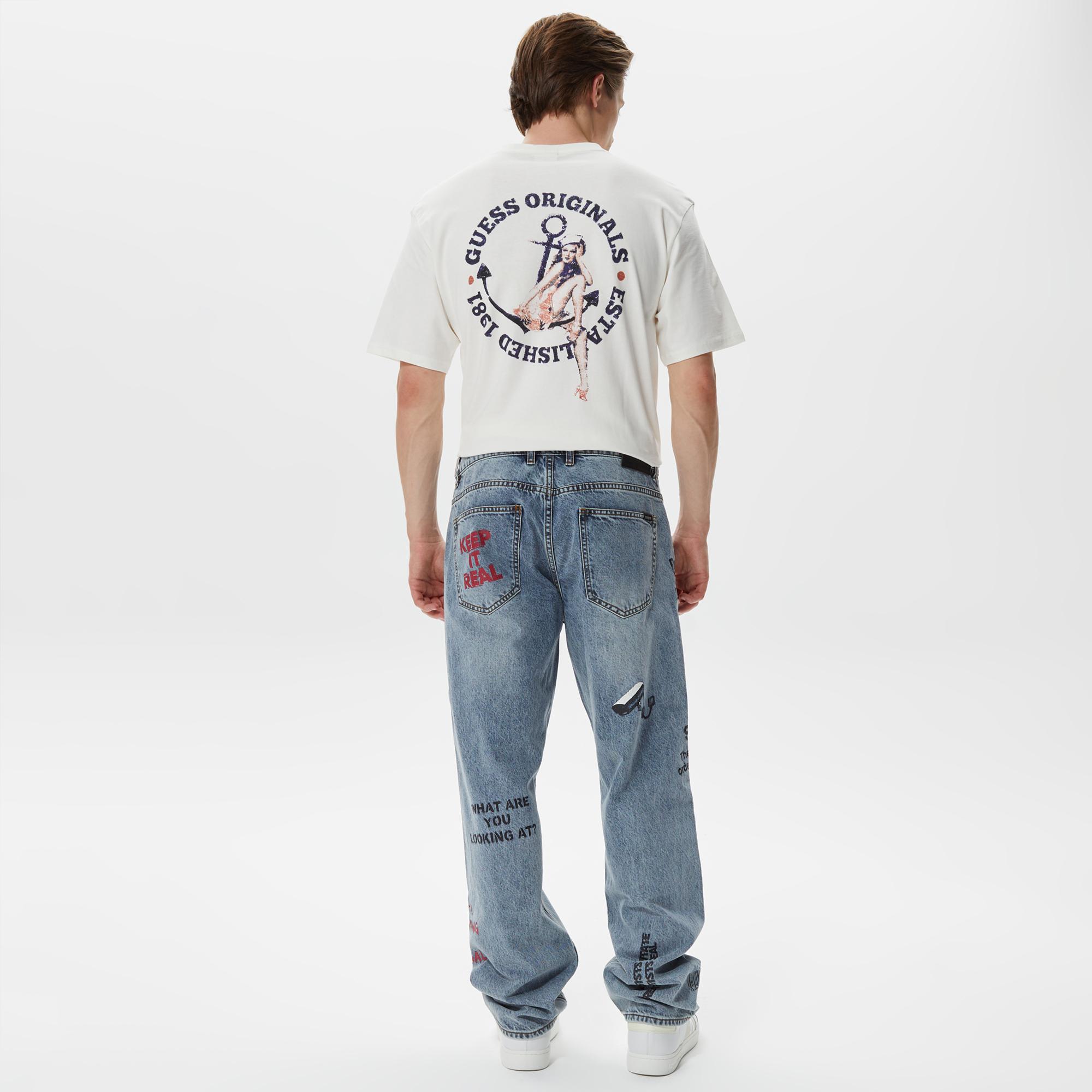 Guess Carpenter Erkek Mavi Jean