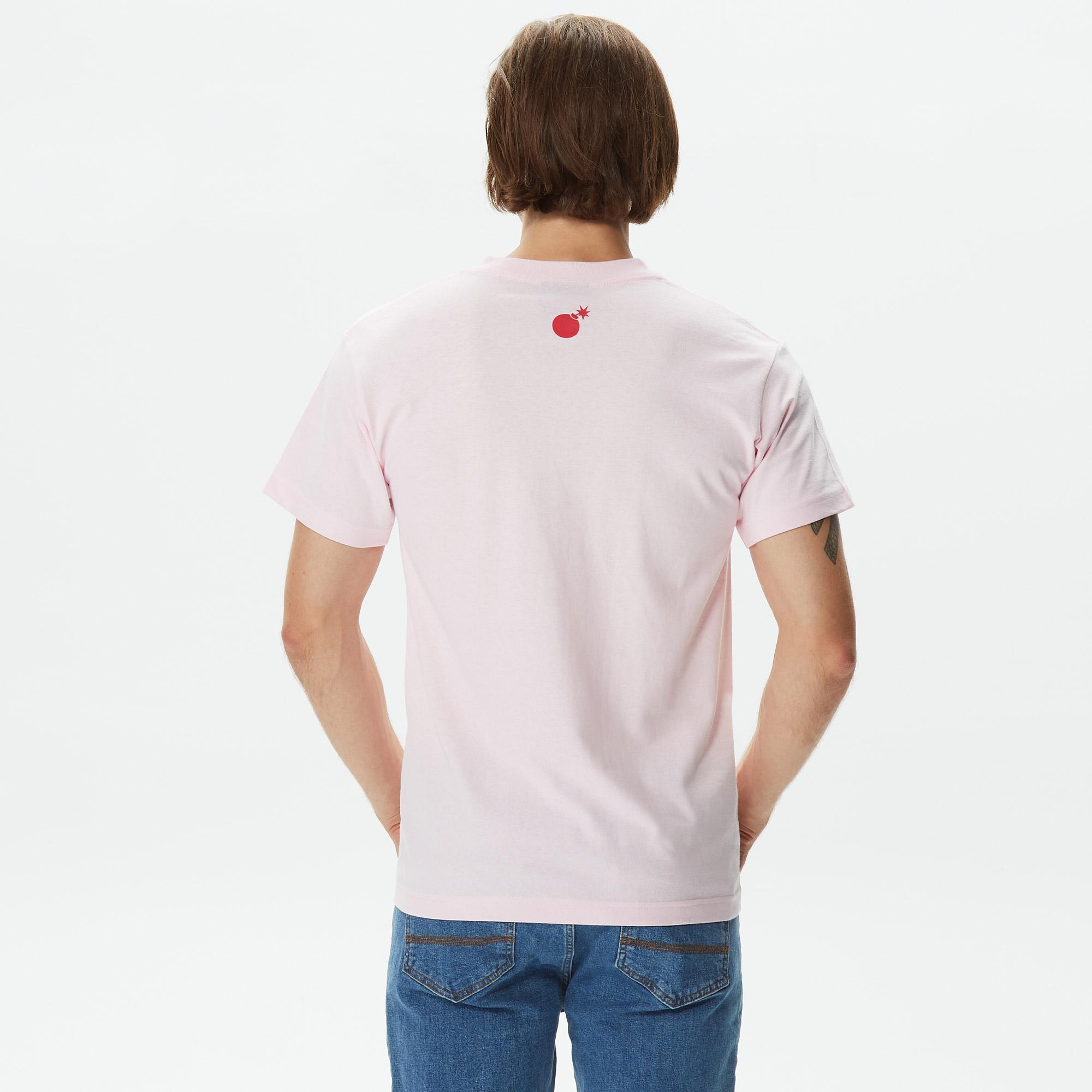 The Hundreds Farm Fresh Erkek Pembe T-Shirt