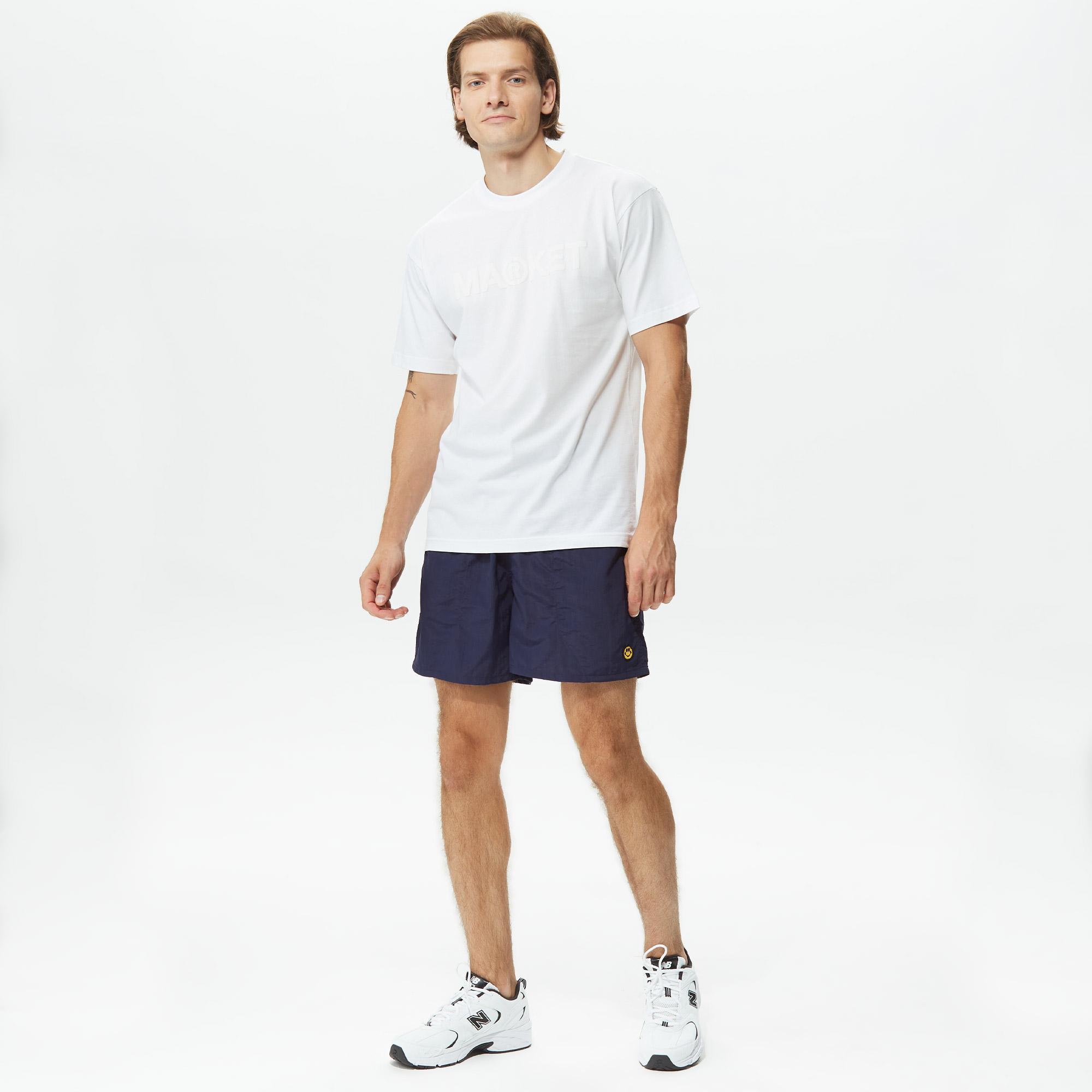 Market Smiley Tech Erkek Lacivert Şort