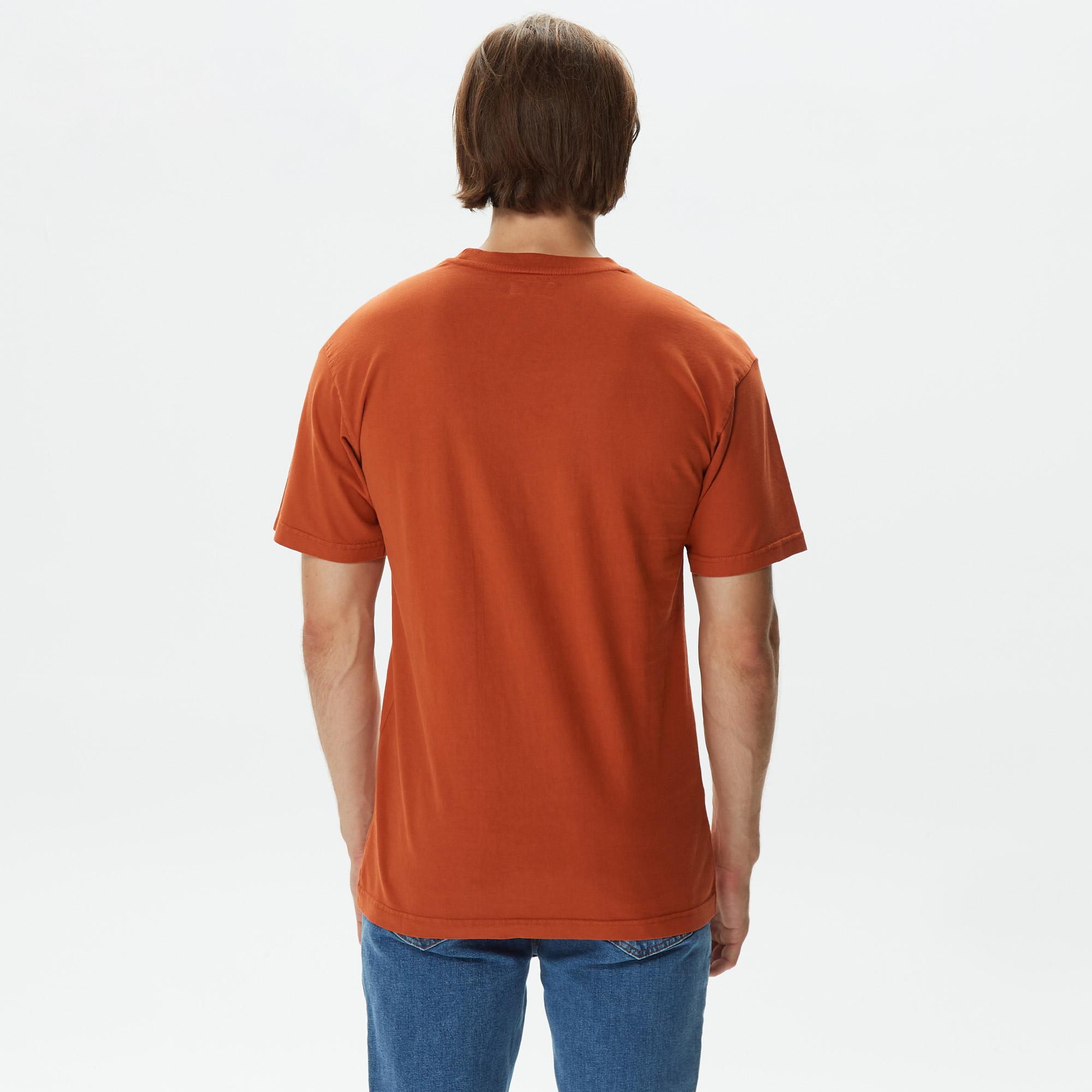 Market Smiley Pair of Dice Erkek Turuncu T-Shirt