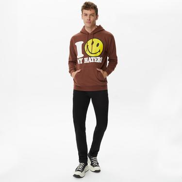  Market Smileyers Erkek Kahverengi Sweatshirt