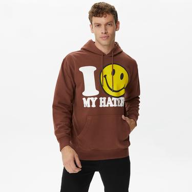  Market Smileyers Erkek Kahverengi Sweatshirt