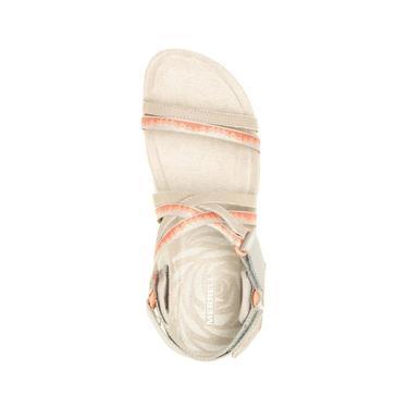  Merrell Kadın Sandalet Terran 3 Cush Lattice Bej