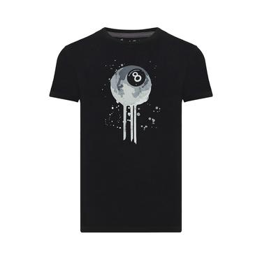  Routefield Trick Erkek Siyah Tişört