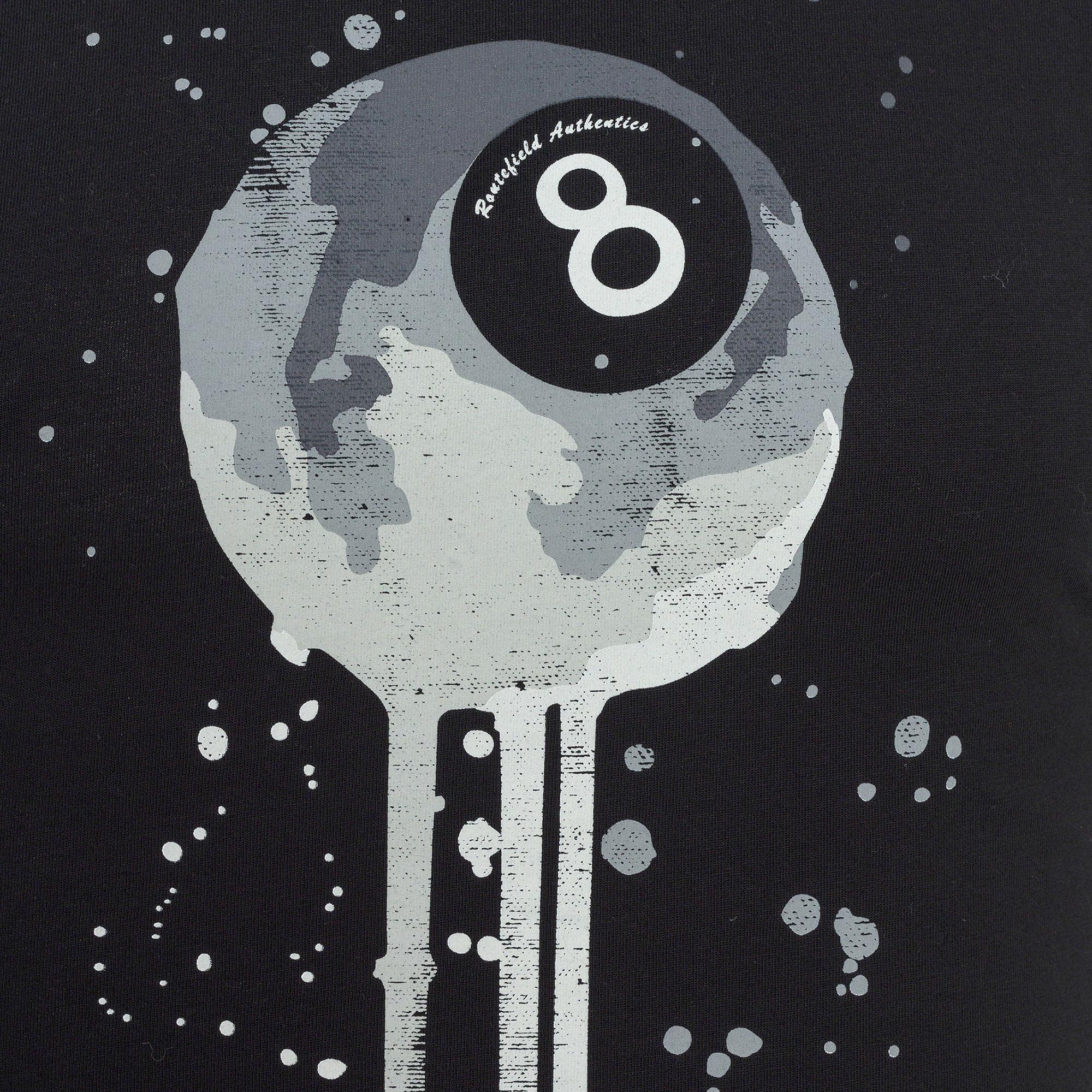 Routefield Trick Erkek Siyah Tişört