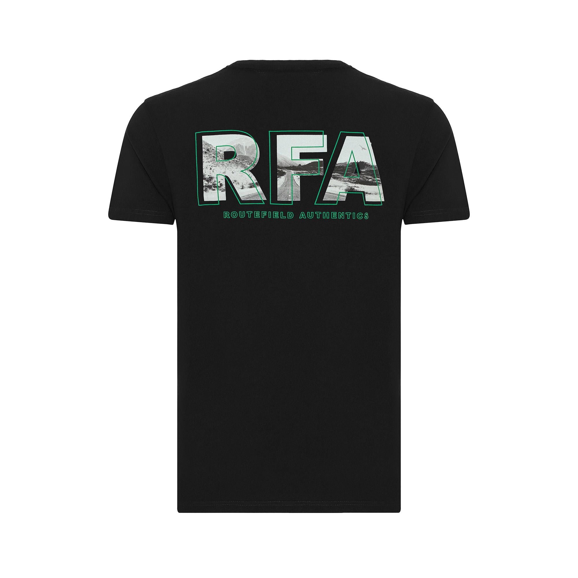 Routefield Tree Erkek Siyah Tişört