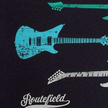  Routefield Triad Erkek Siyah Tişört