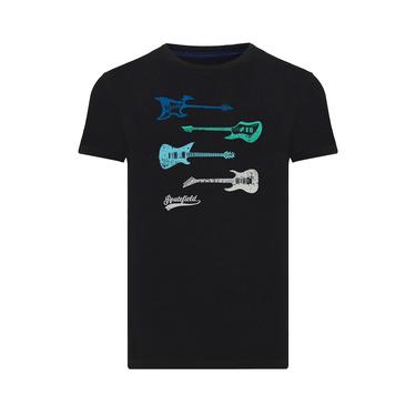  Routefield Triad Erkek Siyah Tişört