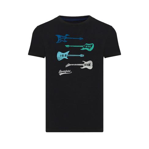  Routefield Triad Erkek Siyah Tişört