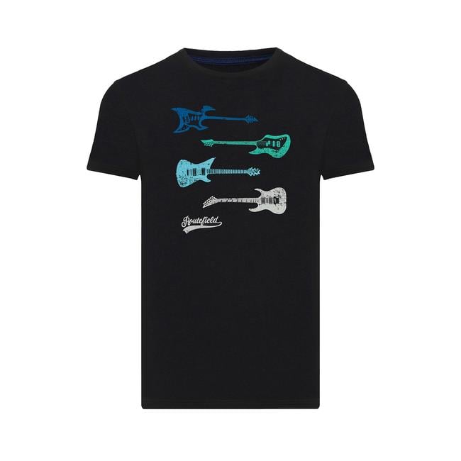  Routefield Triad Erkek Siyah Tişört