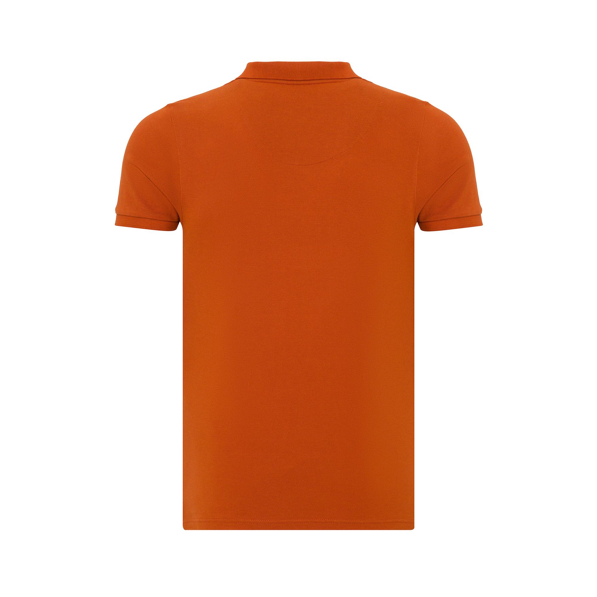 Routefield Patriot Erkek Turuncu Polo Tişört