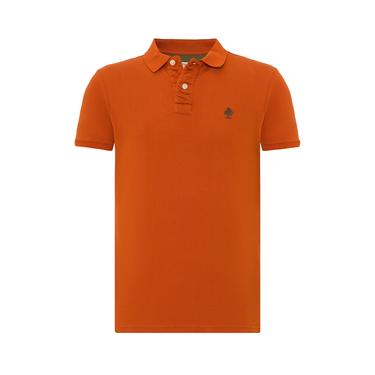  Routefield Patriot Erkek Turuncu Polo Tişört