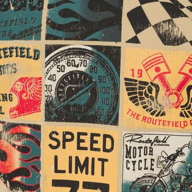  Routefield Tags Erkek Kahverengi Tişört