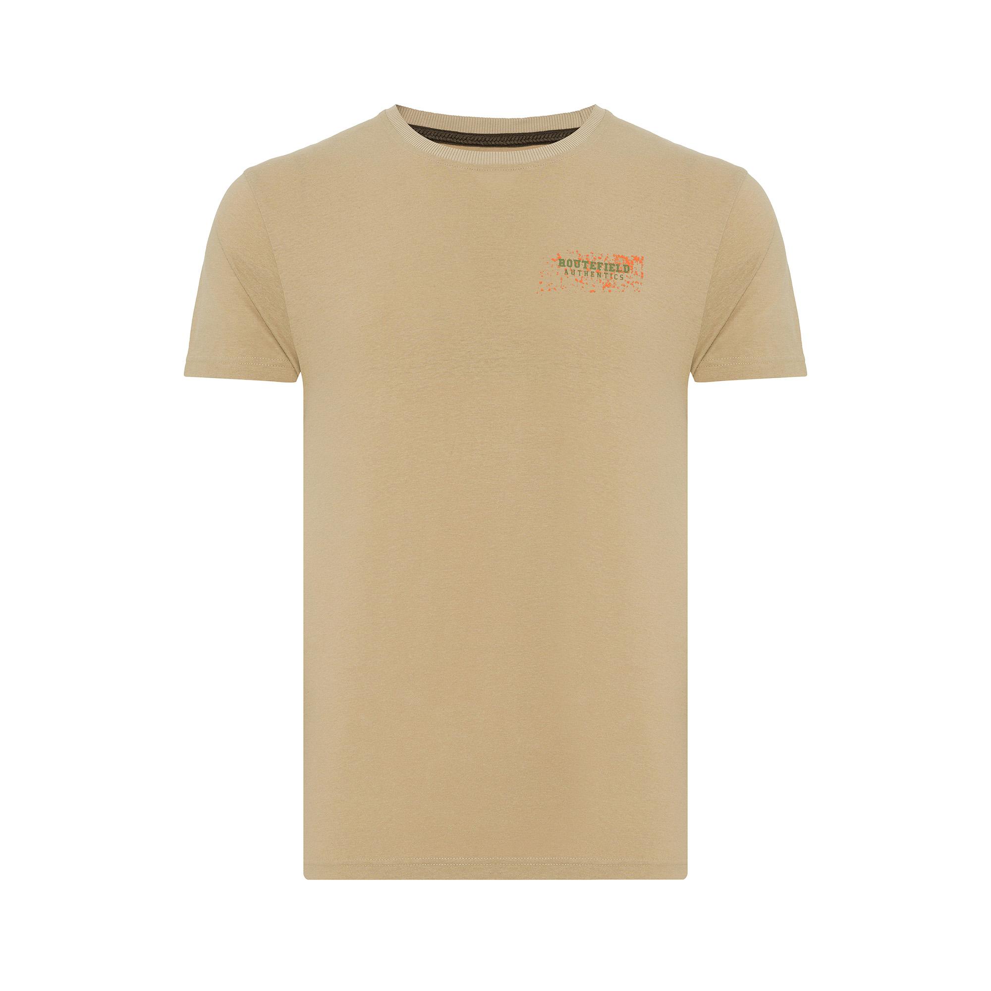 Routefield Tram Erkek Kahverengi Tişört
