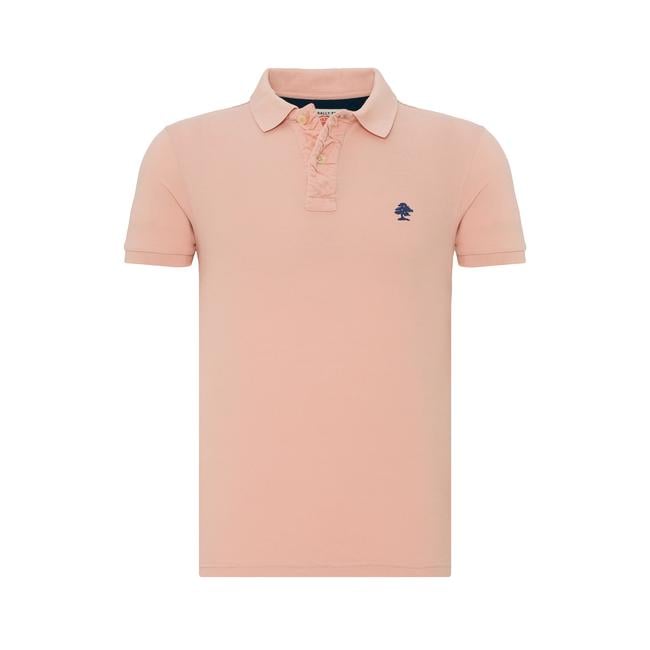  Routefield Partisan Erkek Pembe Polo Tişört