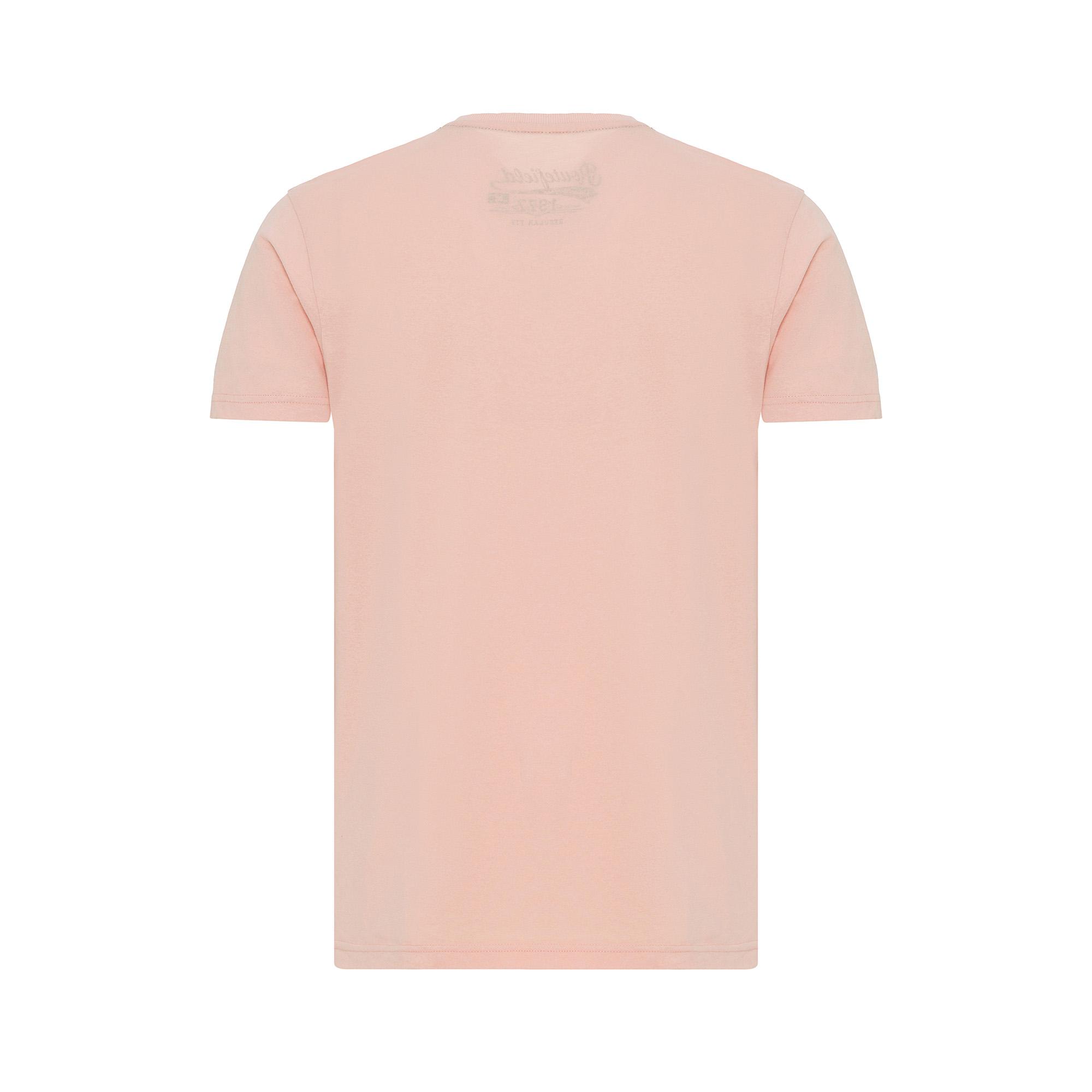 Routefield Timer Erkek Pembe Tişört