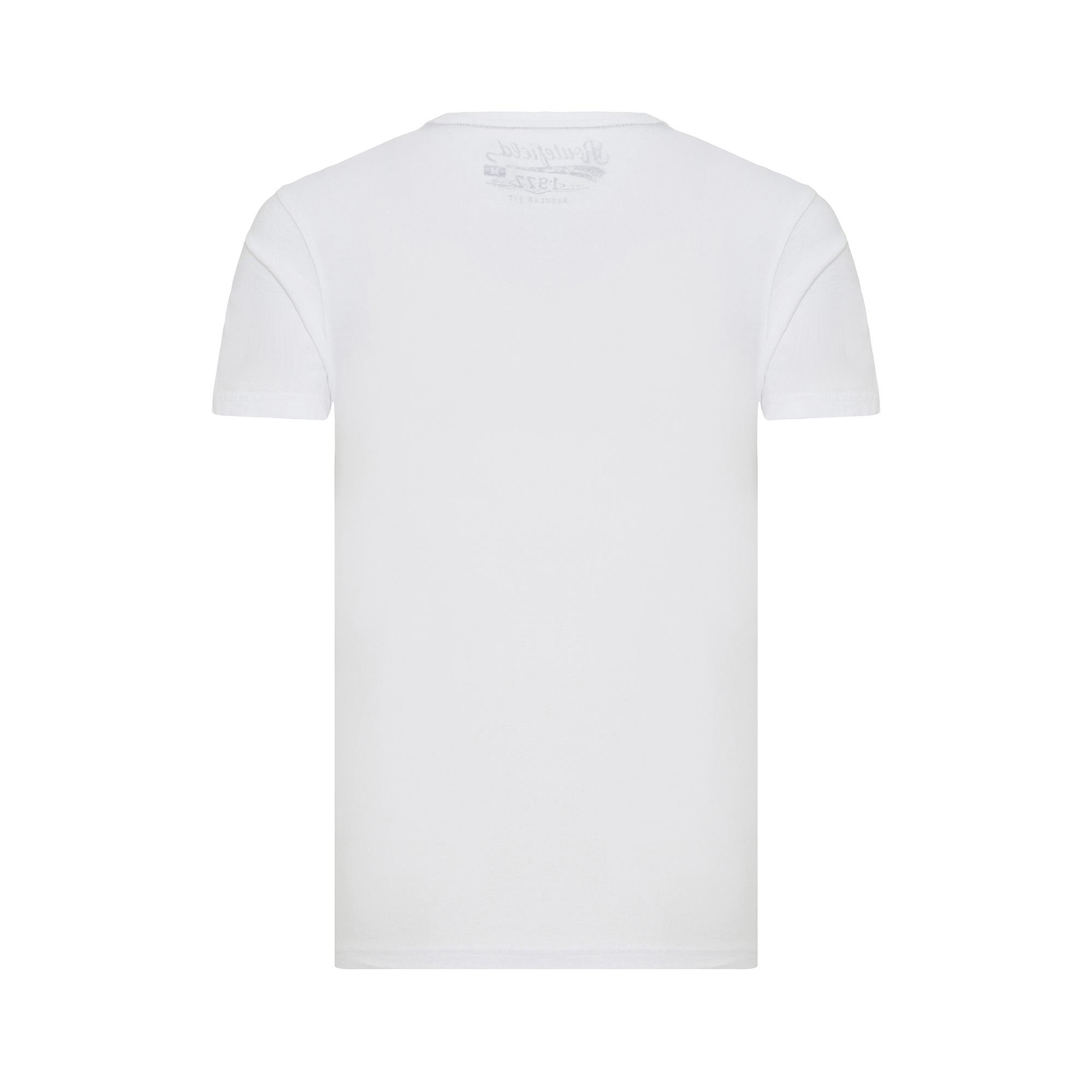 Routefield Tate Erkek Beyaz Tişört