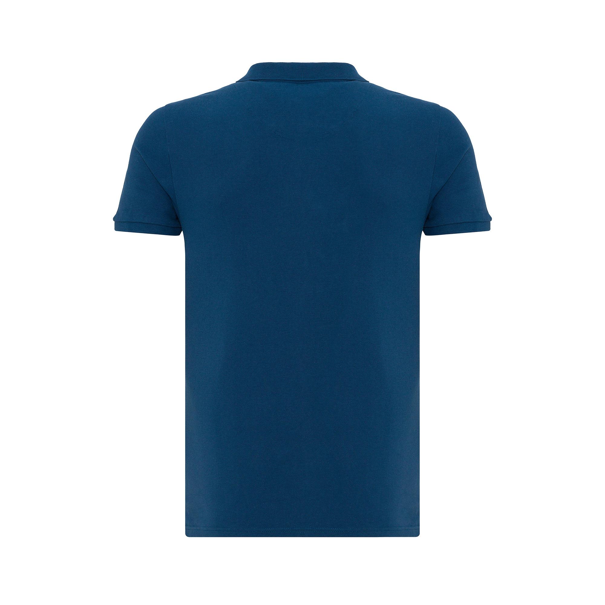 Routefield Partisan Erkek Mavi Polo Tişört