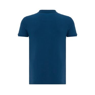  Routefield Partisan Erkek Mavi Polo Tişört