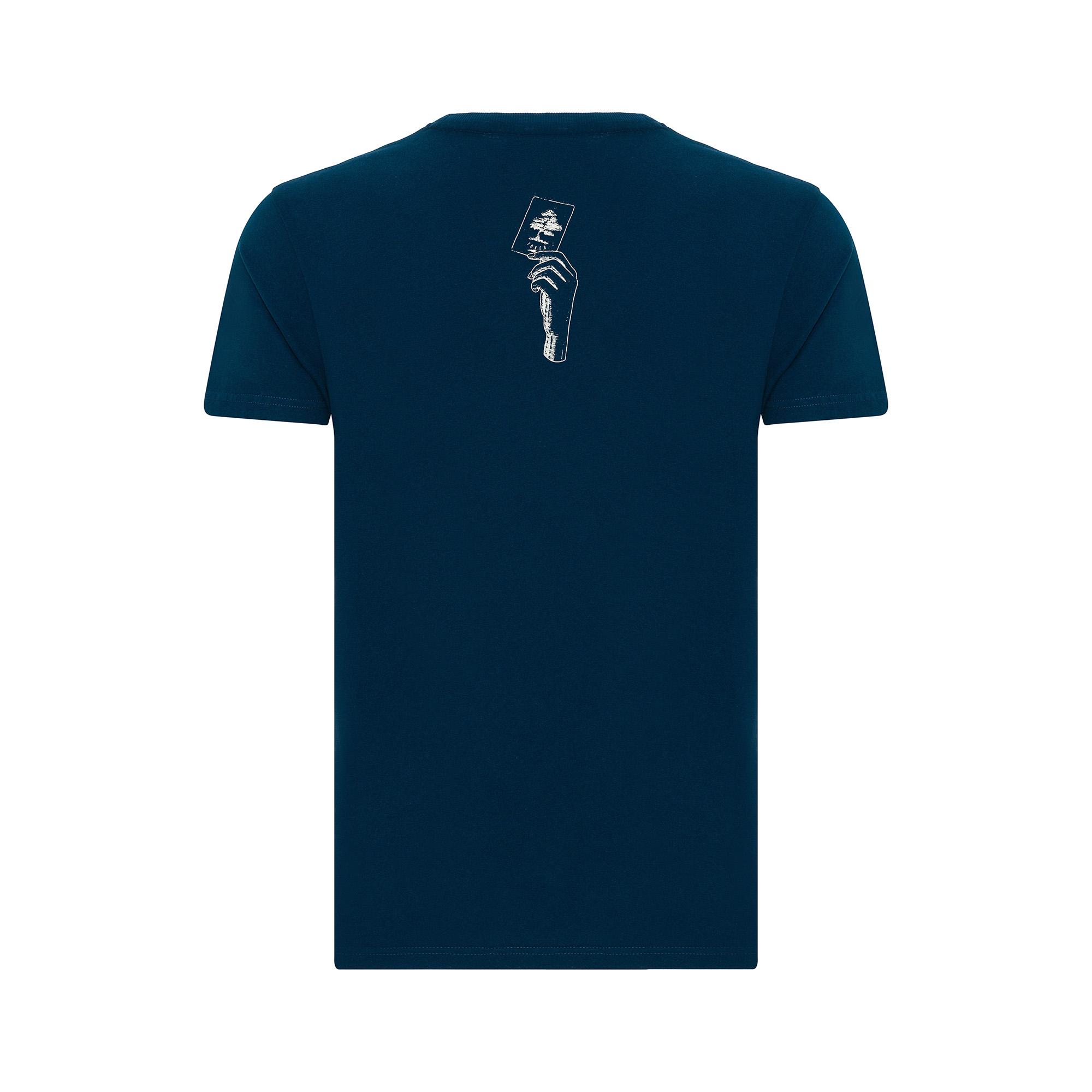 Routefield Ted Erkek Mavi Tişört