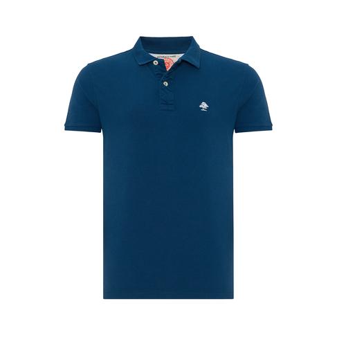  Routefield Partisan Erkek Mavi Polo Tişört