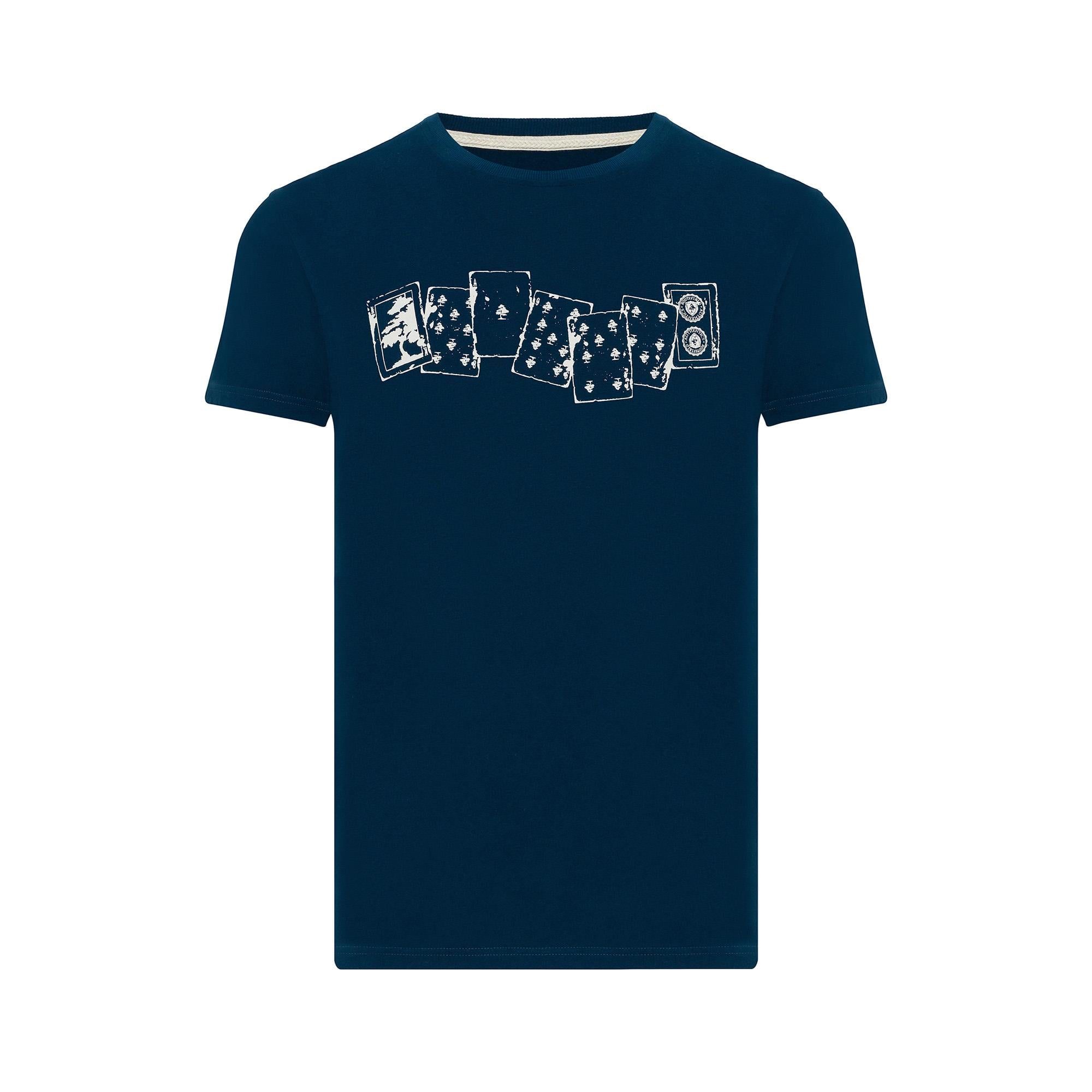 Routefield Ted Erkek Mavi Tişört