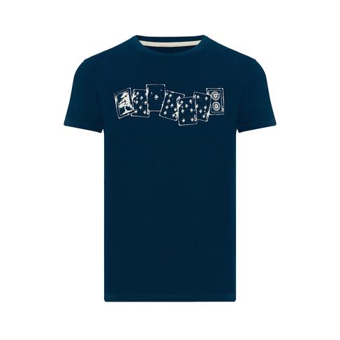  Routefield Ted Erkek Mavi Tişört