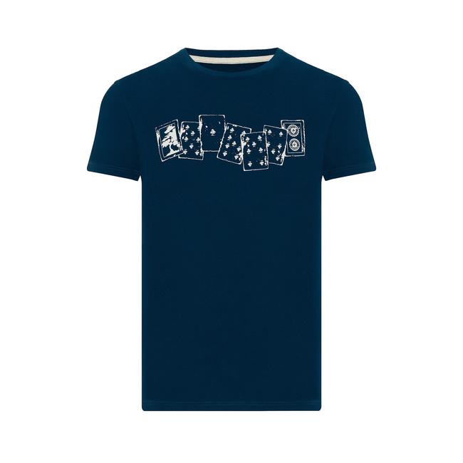  Routefield Ted Erkek Mavi Tişört