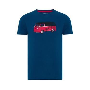  Routefield Tommy Erkek Mavi Tişört