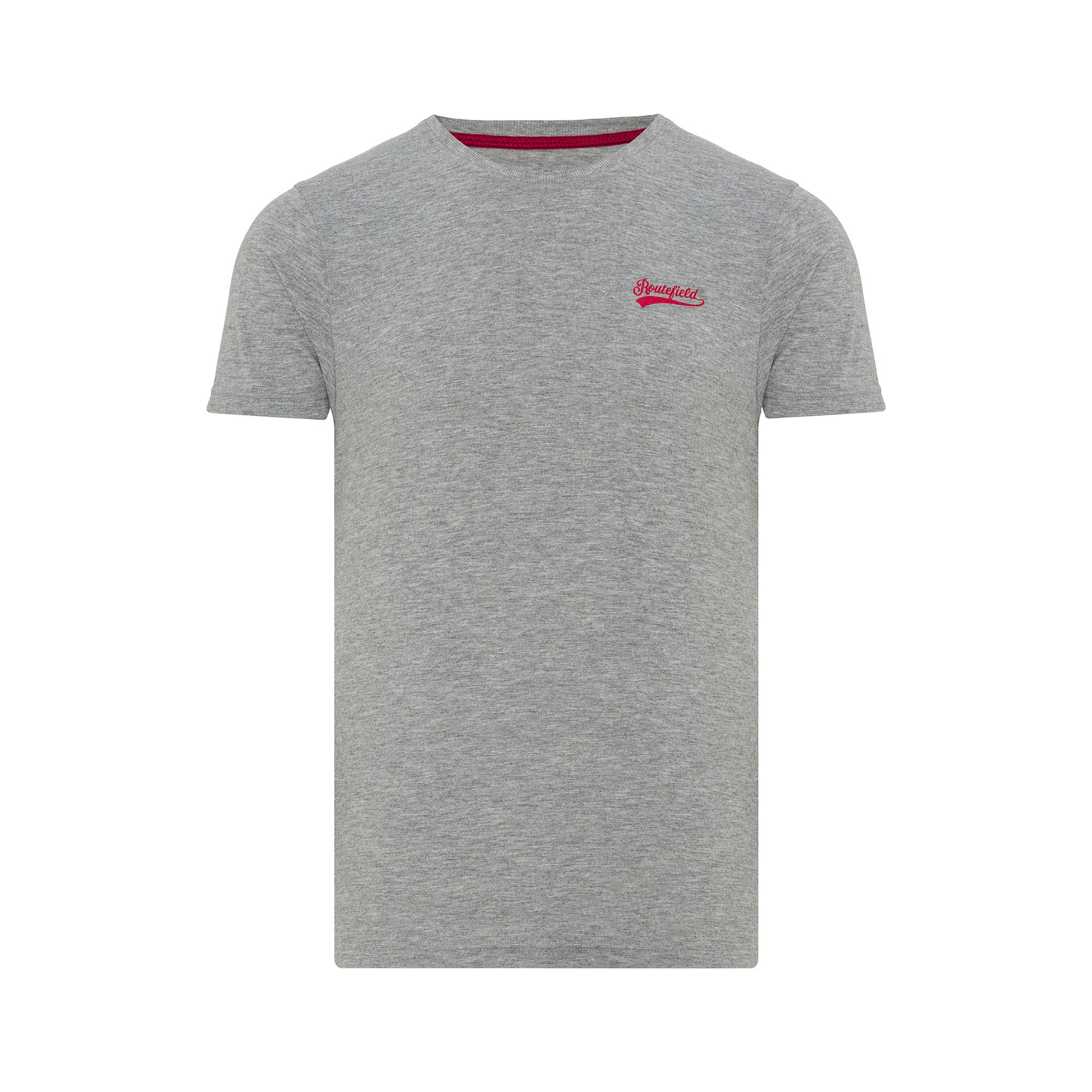 Routefield Tyce Erkek Gri Tişört