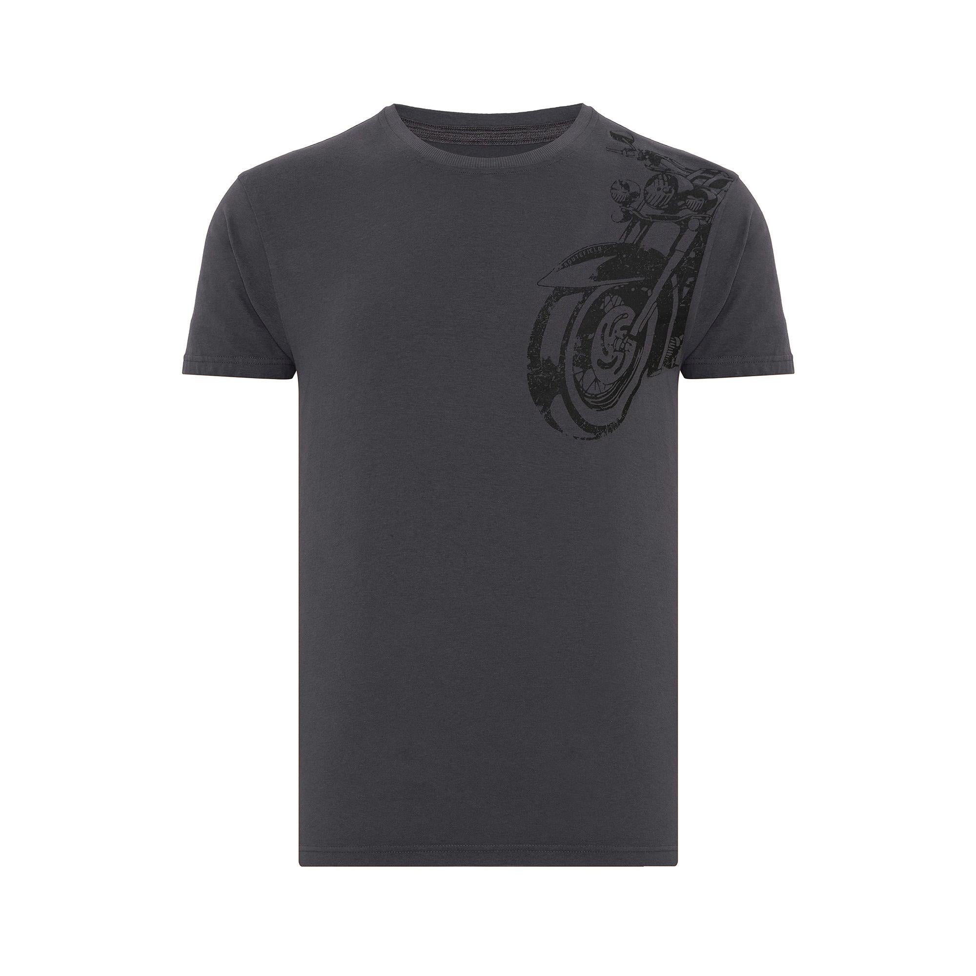 Routefield Tuning Erkek Gri Tişört