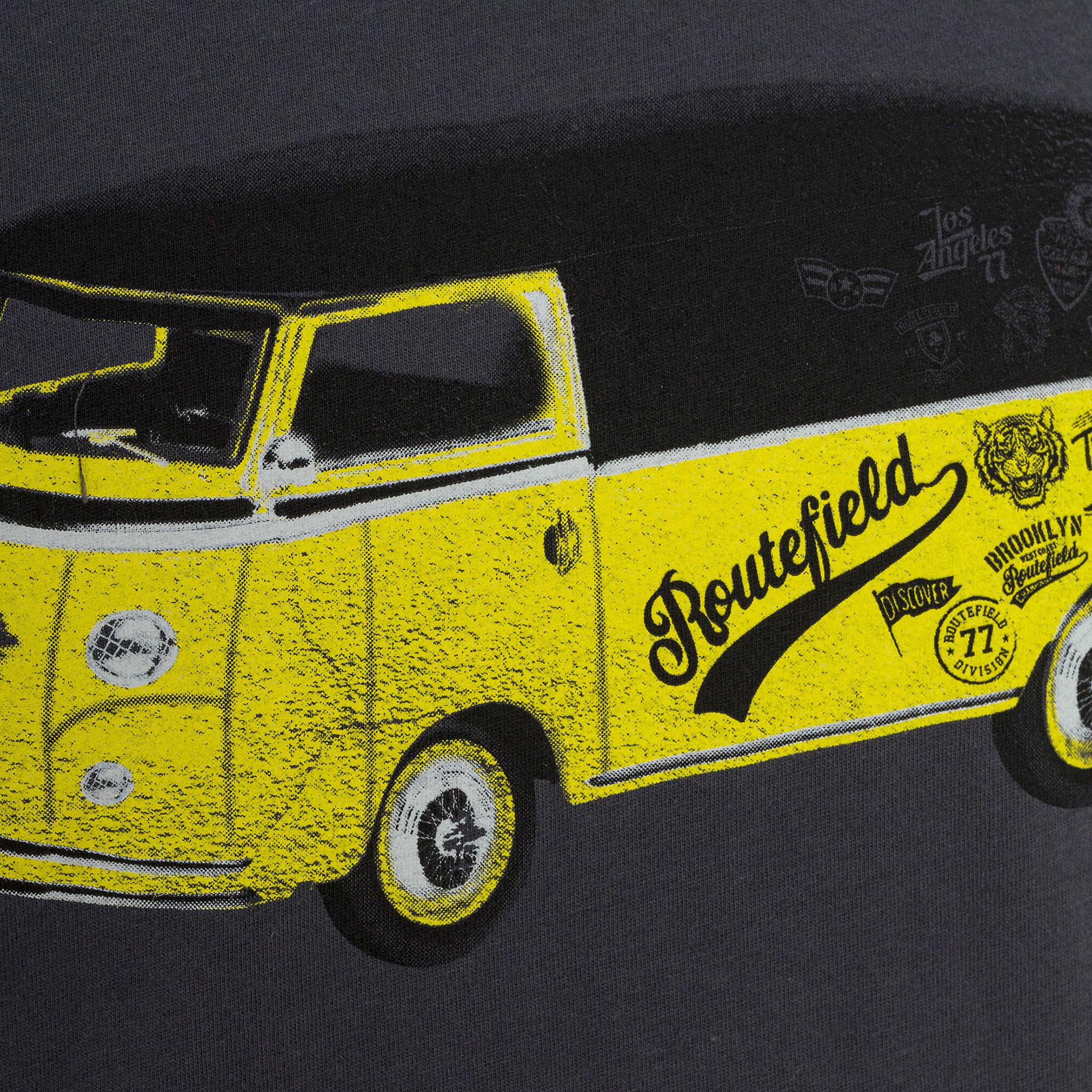 Routefield Tommy Erkek Gri Tişört