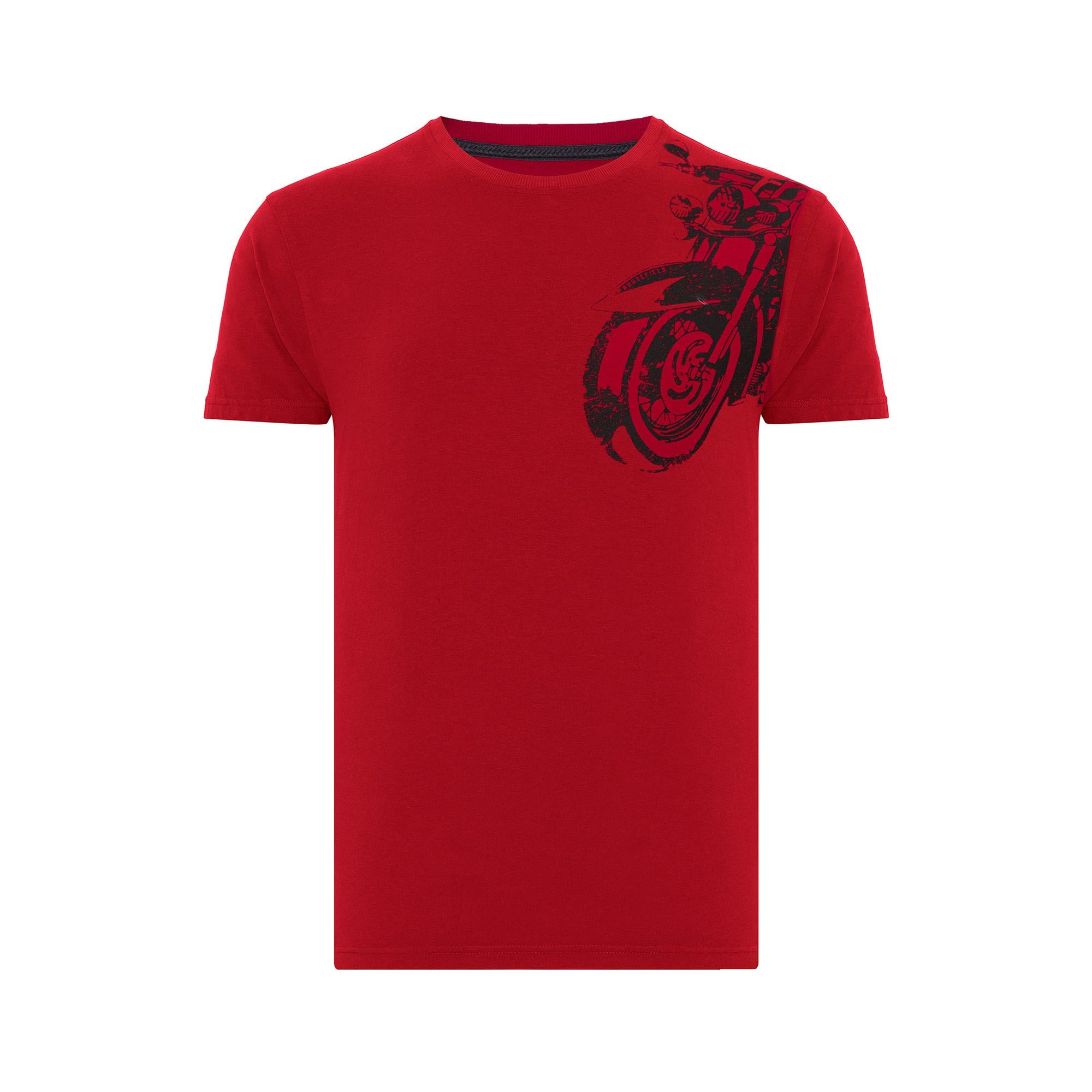 Routefield Tuning Erkek Kırmızı Tişört