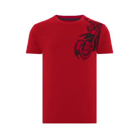  Routefield Tuning Erkek Kırmızı Tişört