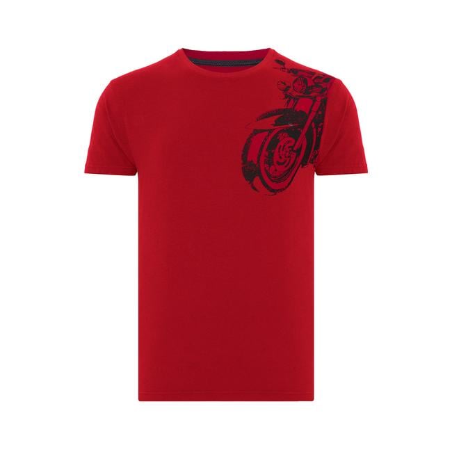  Routefield Tuning Erkek Kırmızı Tişört