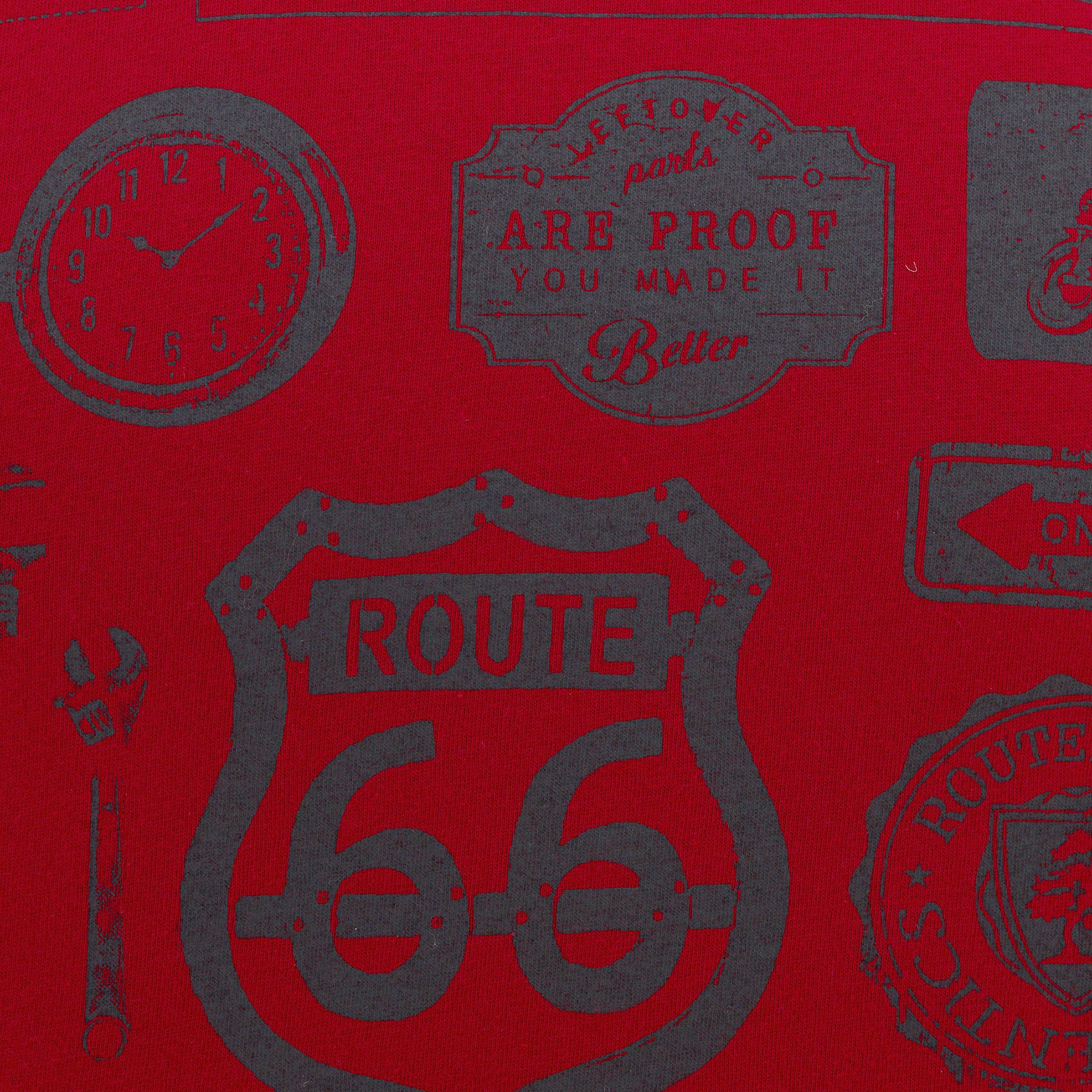 Routefield Truck Erkek Kırmızı Tişört