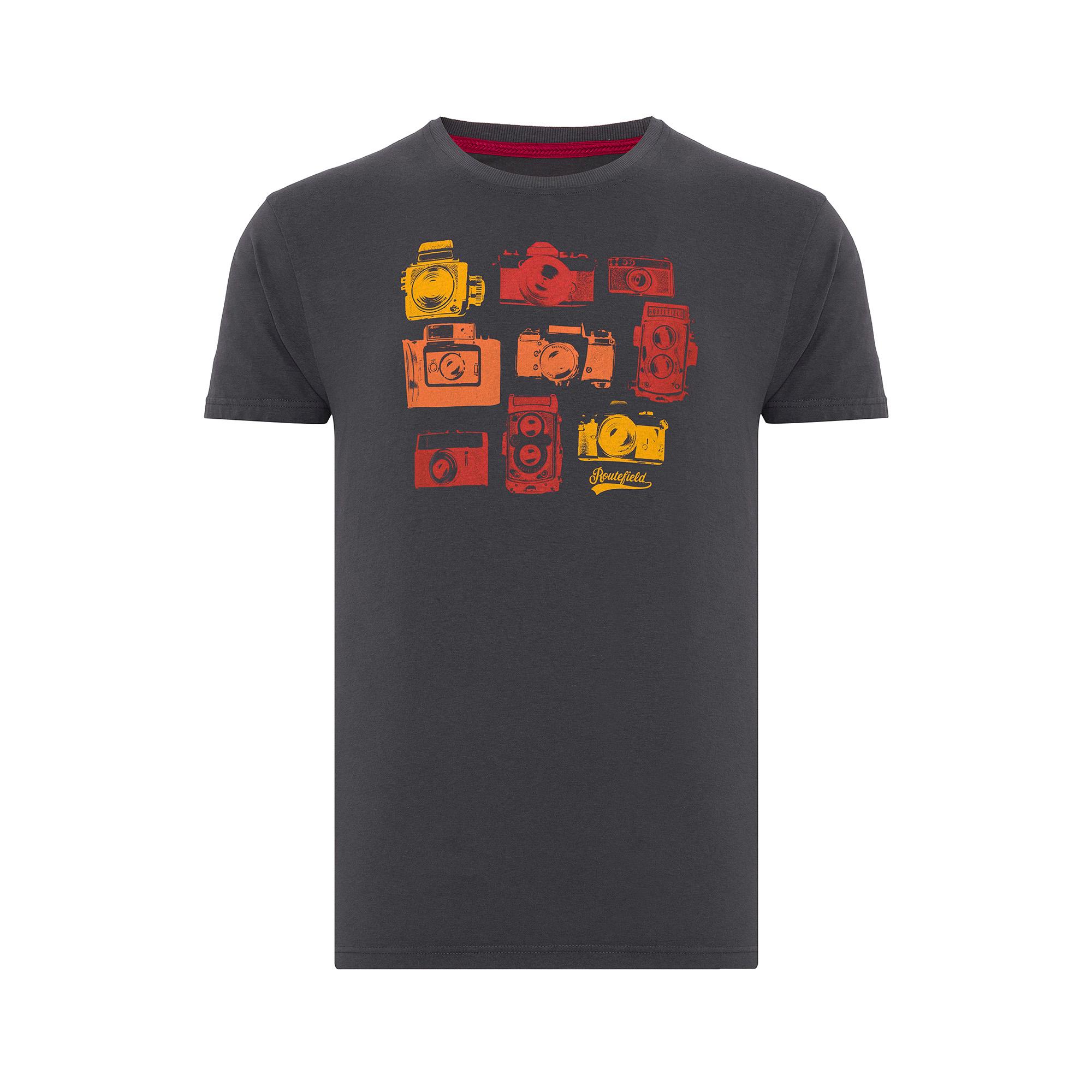 Routefield Timer Erkek Gri Tişört