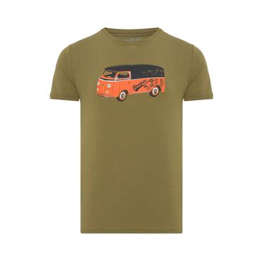  Routefield Tommy Erkek Yeşil Tişört