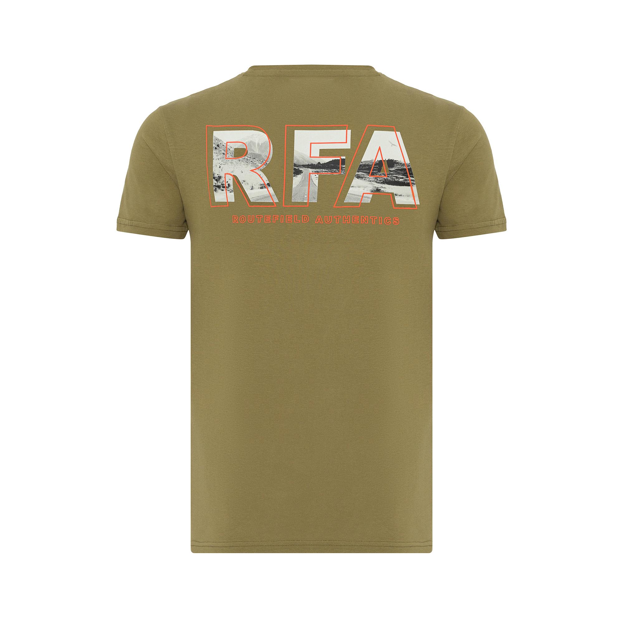 Routefield Tree Erkek Yeşil Tişört