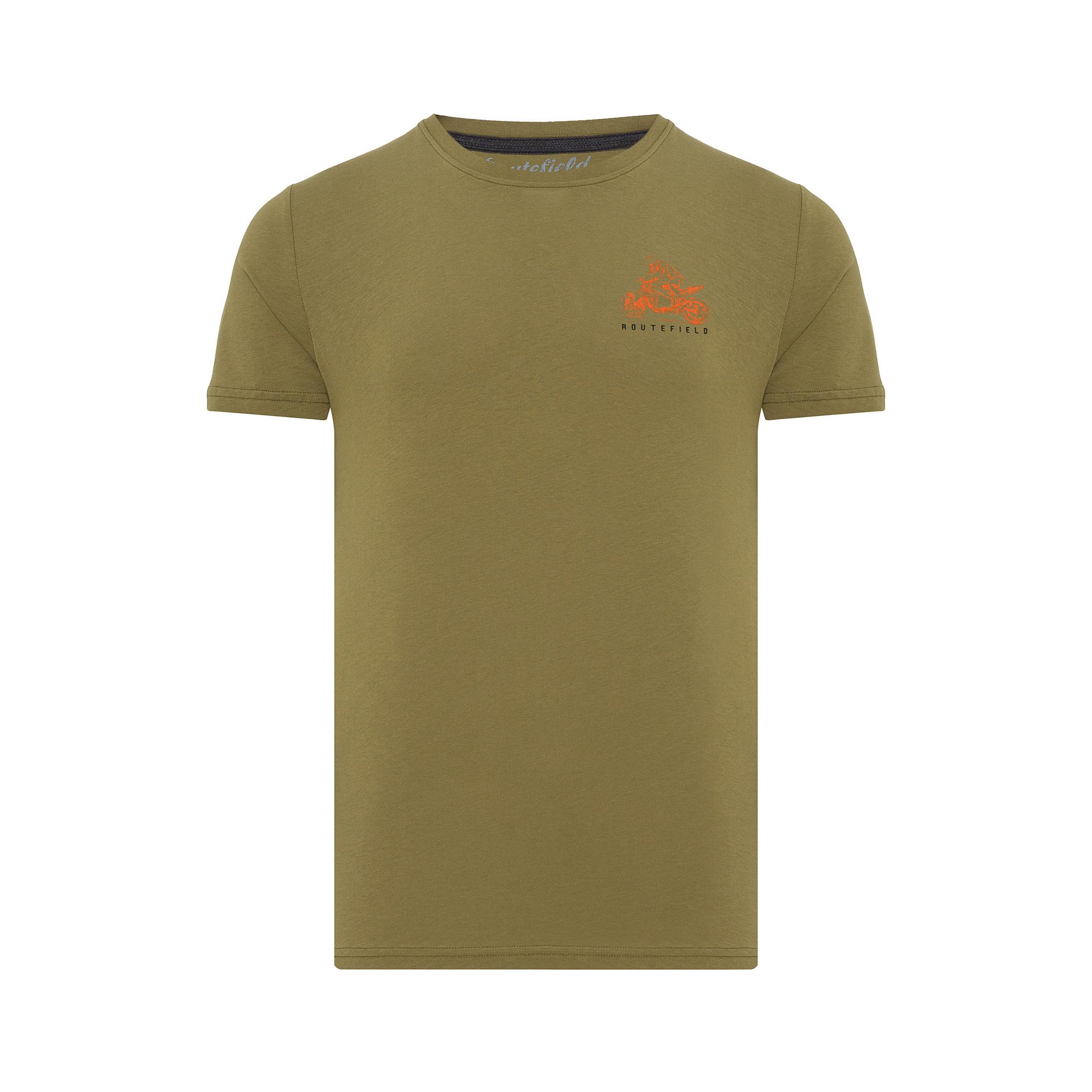 Routefield Tree Erkek Yeşil Tişört