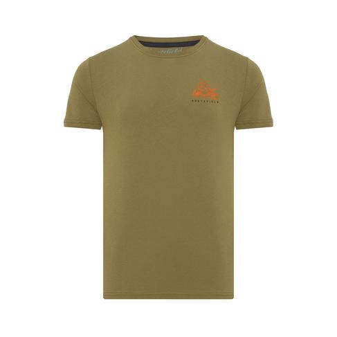  Routefield Tree Erkek Yeşil Tişört