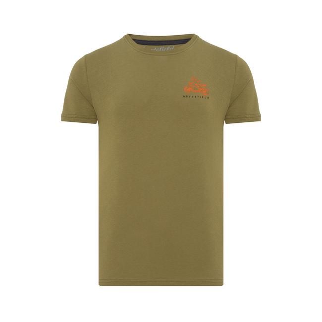  Routefield Tree Erkek Yeşil Tişört