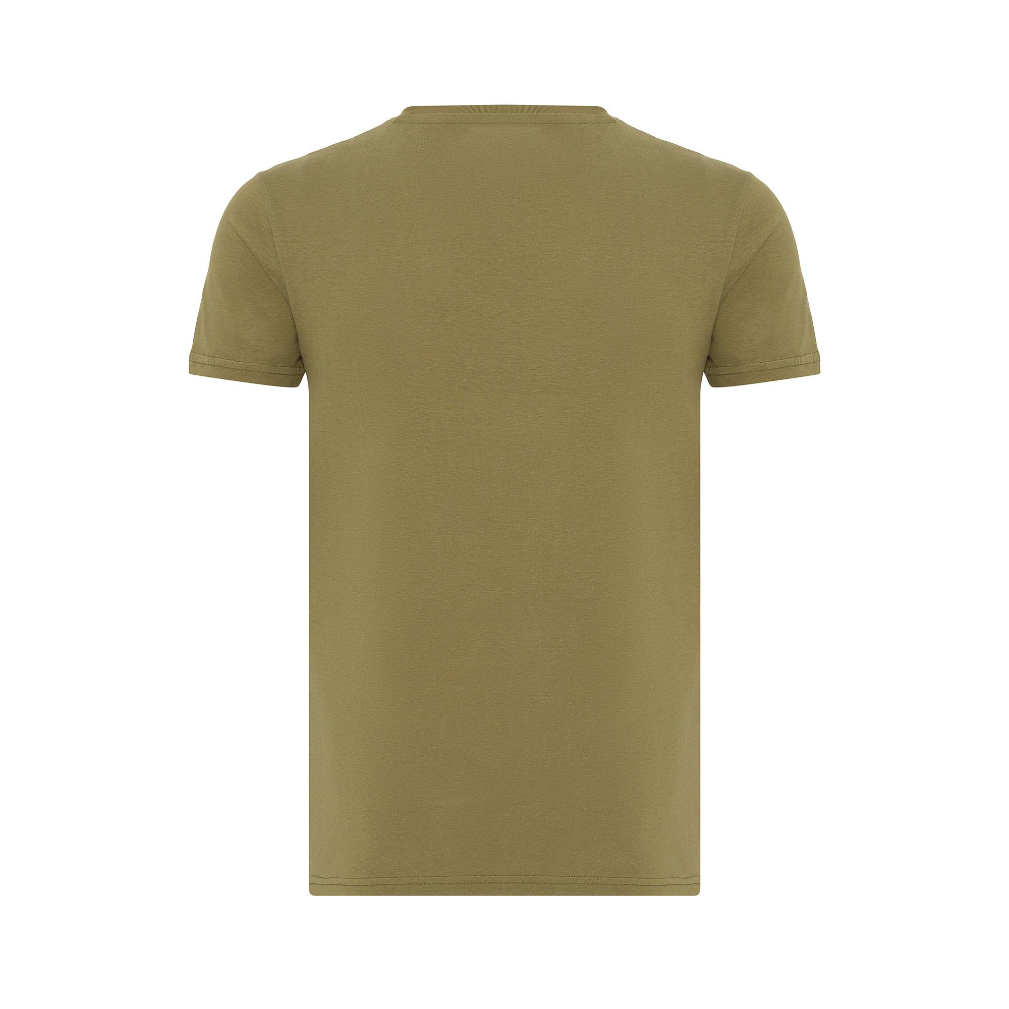 Routefield Tags Erkek Yeşil Tişört