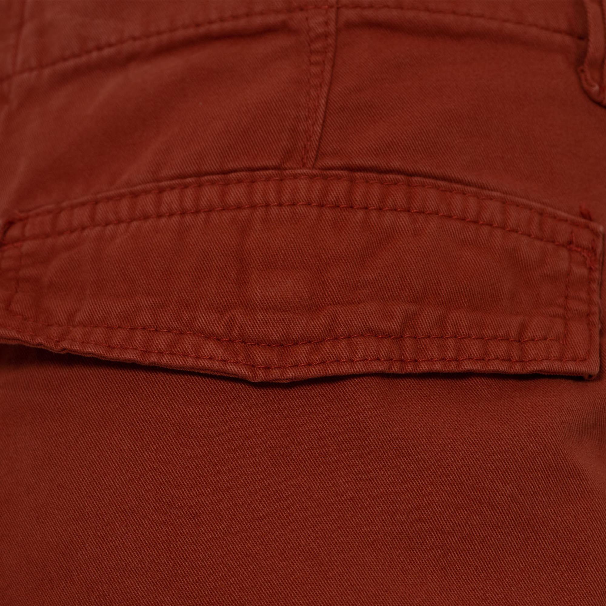 Routefield Erkek Kargo Şort Clints Bordo