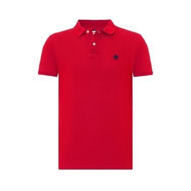  Routefield Partisan Erkek Kırmızı Polo Tişört