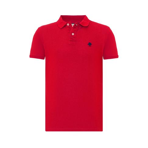  Routefield Partisan Erkek Kırmızı Polo Tişört
